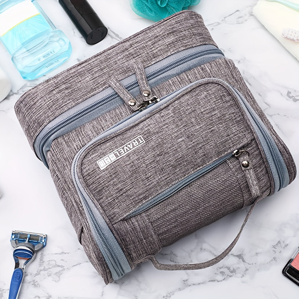 TravelMate Elite | Luxe Hangende Toilettas met Meerdere Compartimenten