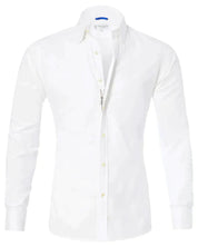 Jeroen | Slim-fit Overhemd met Stretch en Knoopsluiting