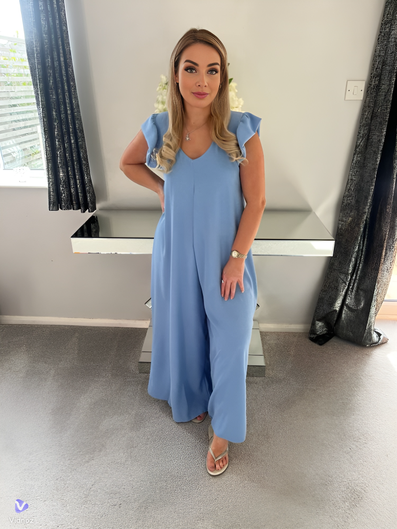 Maya | Jumpsuit Wijde Pijpen