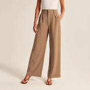 Tanya | Wijde Pijpen Broek Pantalon Dames