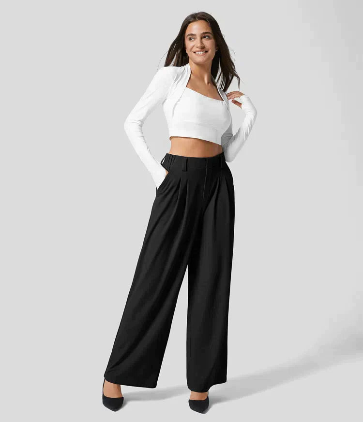 Mirjam | Comfy Wijde pijpen Pantalon