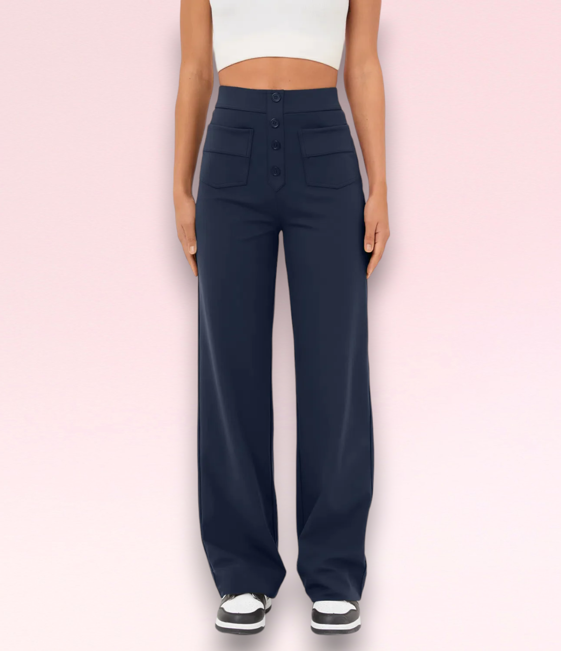 Vivian - Sneldrogende Stretch Broek