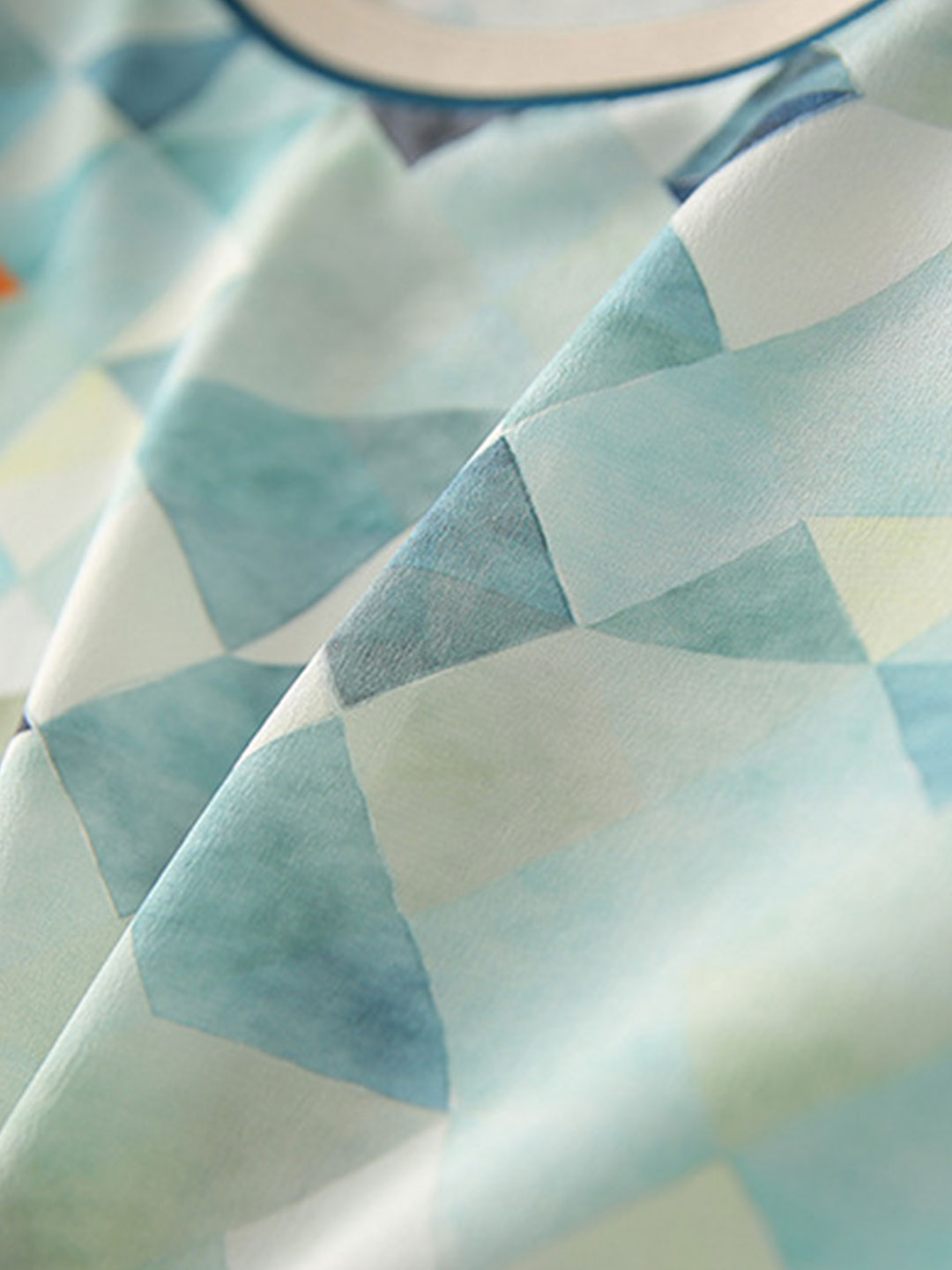 Louie | Stijlvol Contrast Shirt met Moderne Geometrische Print