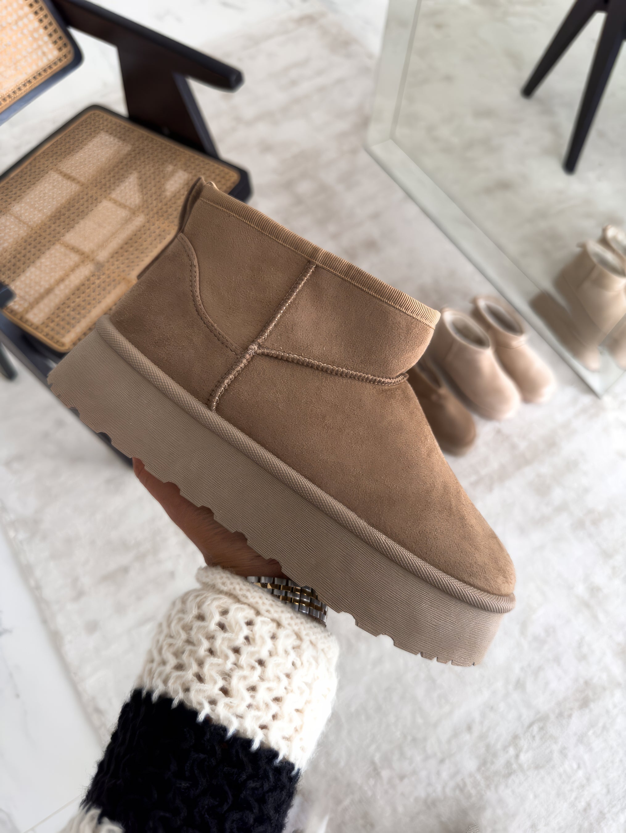 Fall | Half hoge trendy herfst laarsjes