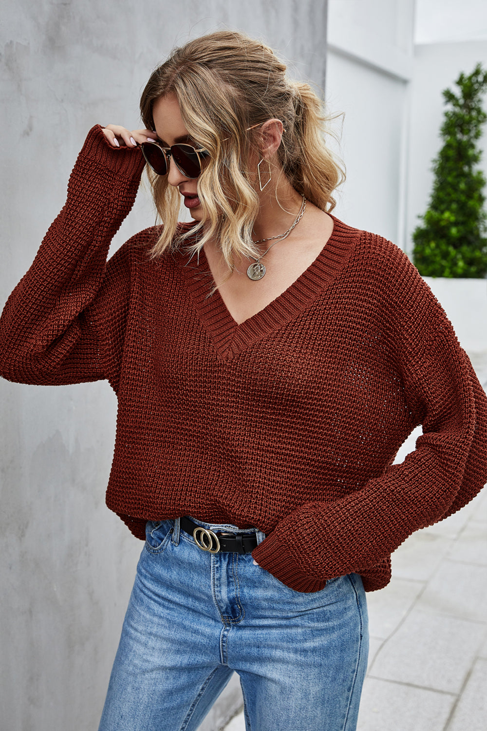 Nore | Veelzijdige Gebreide Blouse