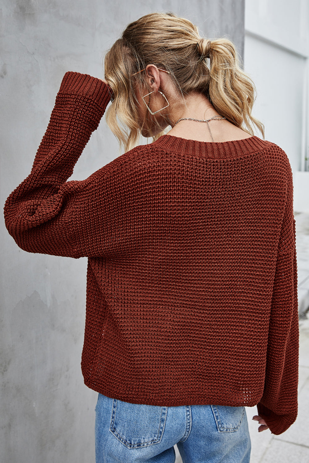 Nore | Veelzijdige Gebreide Blouse