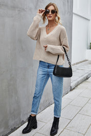 Nore | Veelzijdige Gebreide Blouse