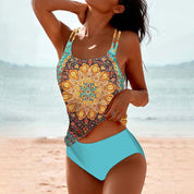 Mila | Boho Badpak – Zomerse Kleurenpracht voor Opvallende Strandlooks