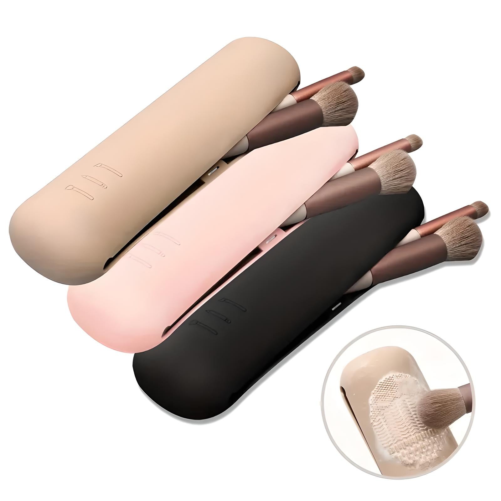 Ines | Set van 3 Make-upkwasten Etui's