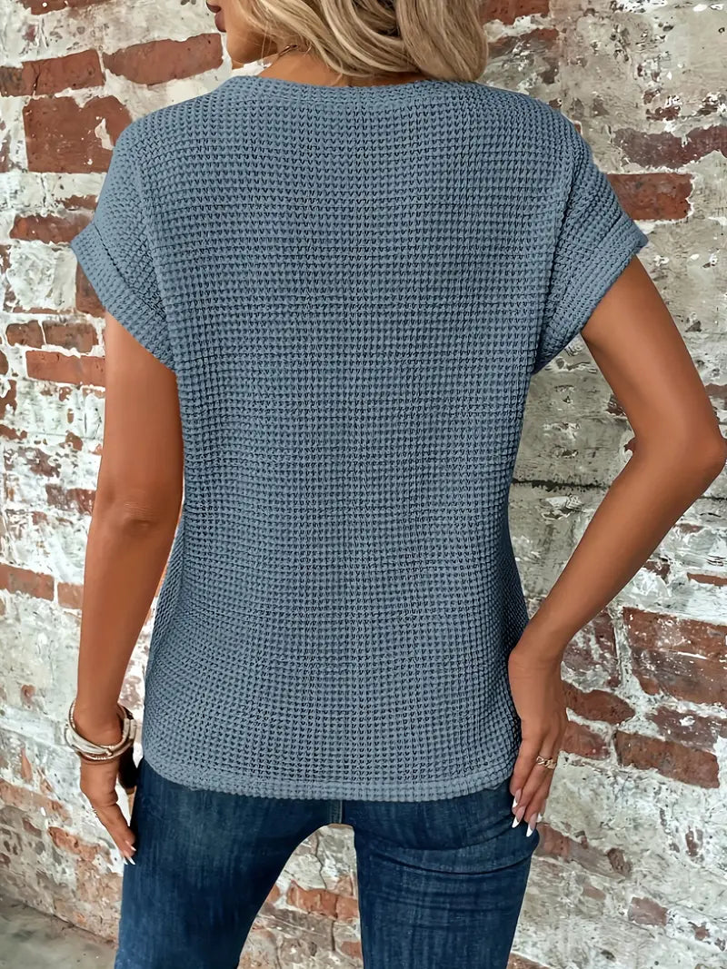 Abbie | Comfortabele Dagelijkse Gebreide Top