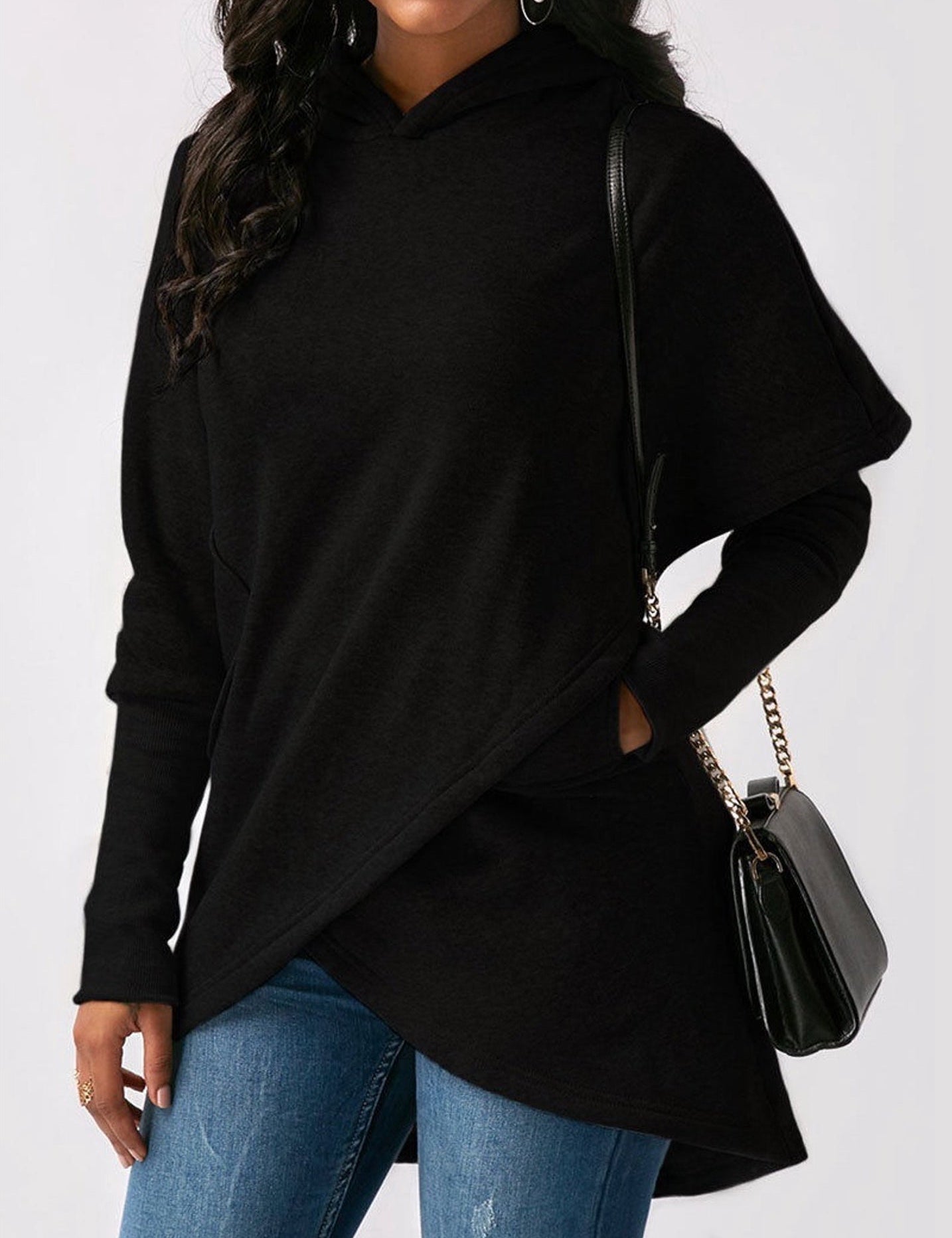 Cornelia | Trendy Asymmetrisch Hoodie