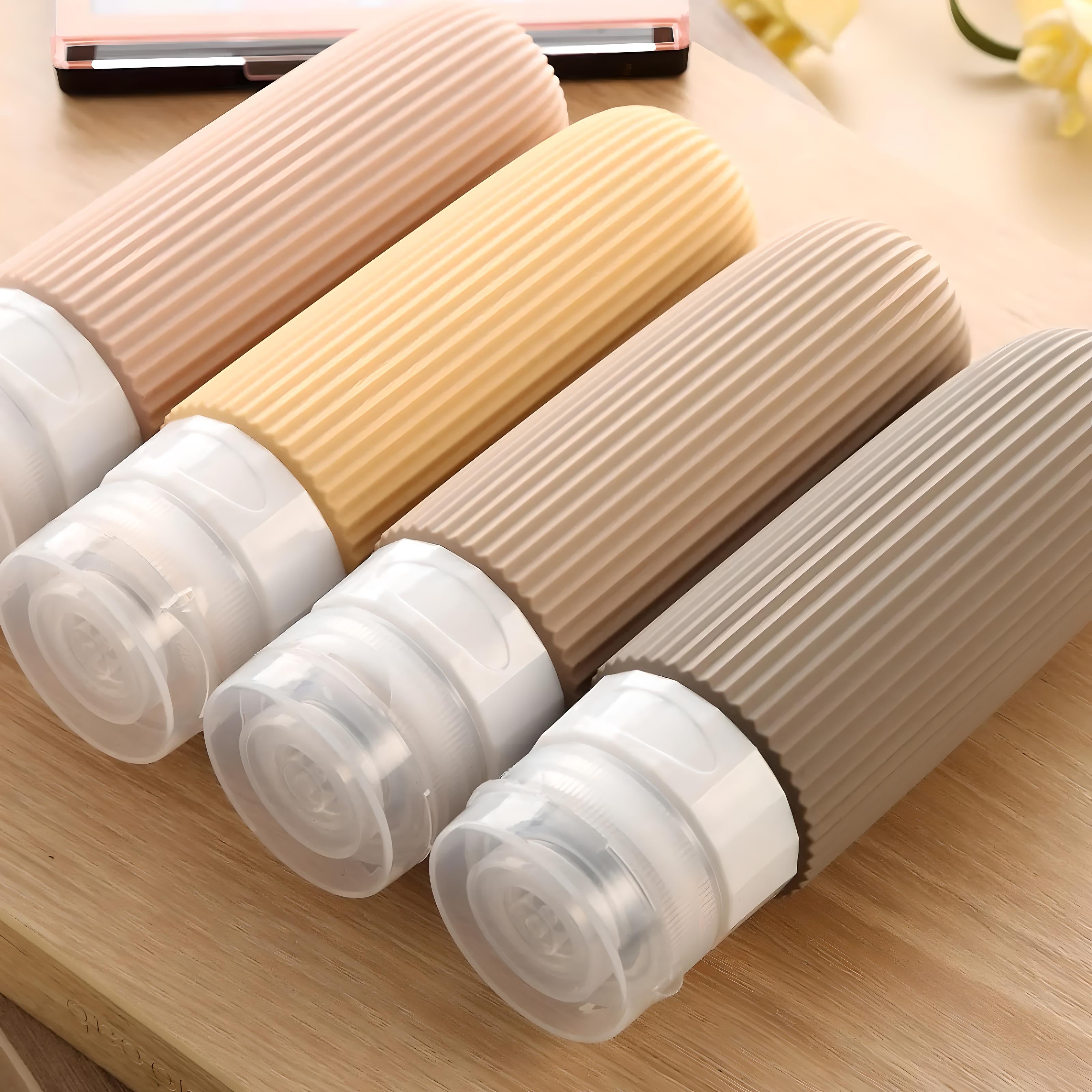 Reisflesjes voor Toilettas | 4 Stuks