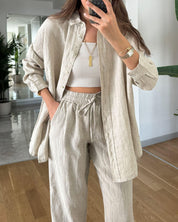 Aoife | Comfortabel Blouse en Broek Set voor Stijlvolle Ontspanning