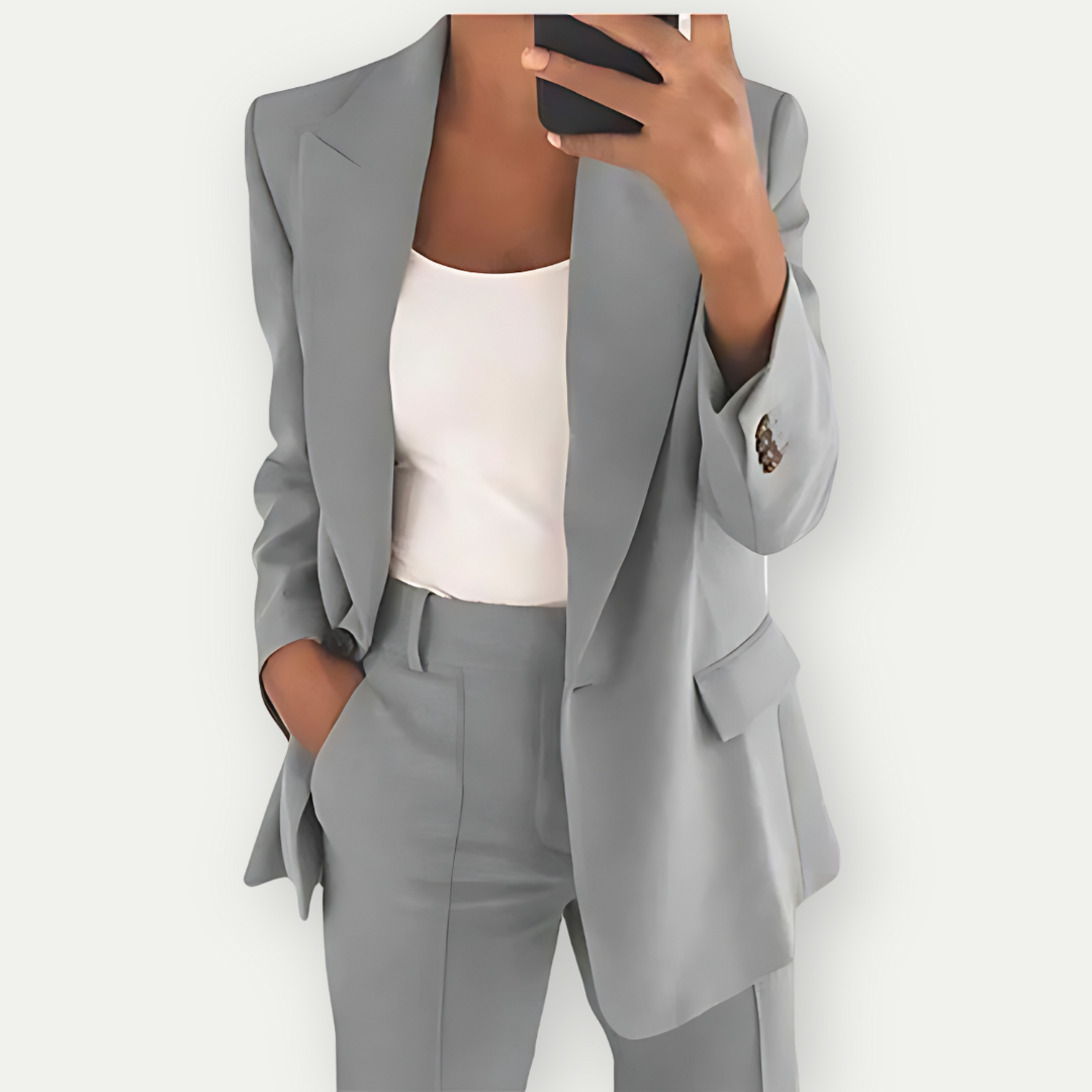 Alliyah | Premium Blazer Set voor Dames – Elegante en Comfortabele Business Outfit