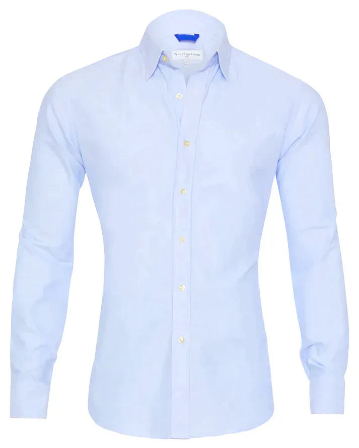 Jeroen | Slim-fit Overhemd met Stretch en Knoopsluiting