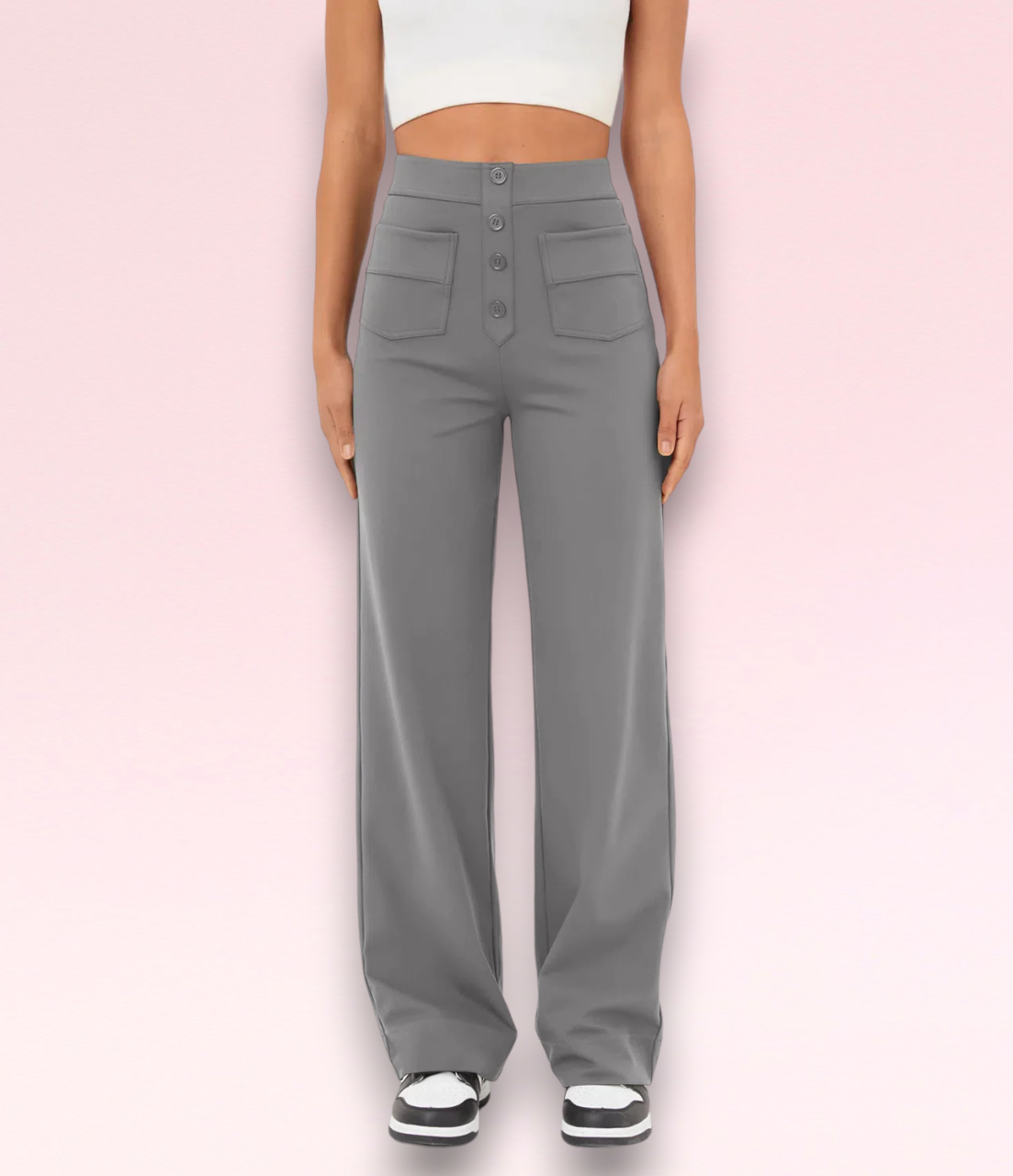 Vivian - Sneldrogende Stretch Broek