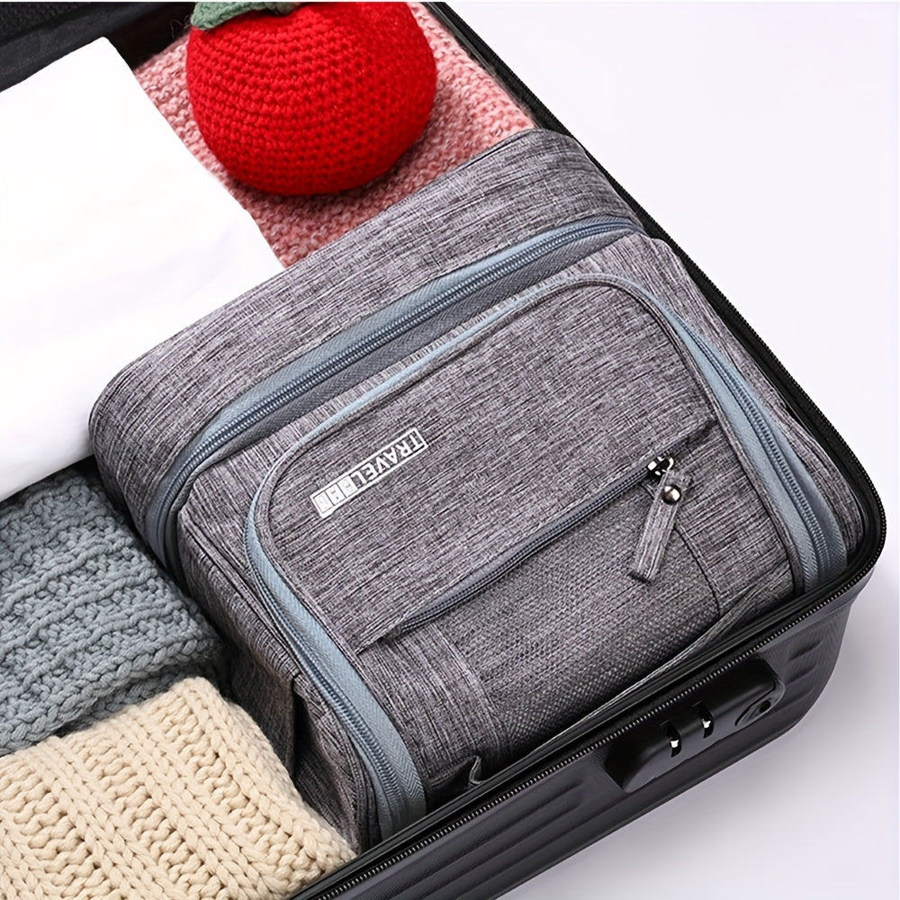 TravelMate Elite | Luxe Hangende Toilettas met Meerdere Compartimenten