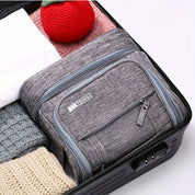 TravelMate Elite | Luxe Hangende Toilettas met Meerdere Compartimenten