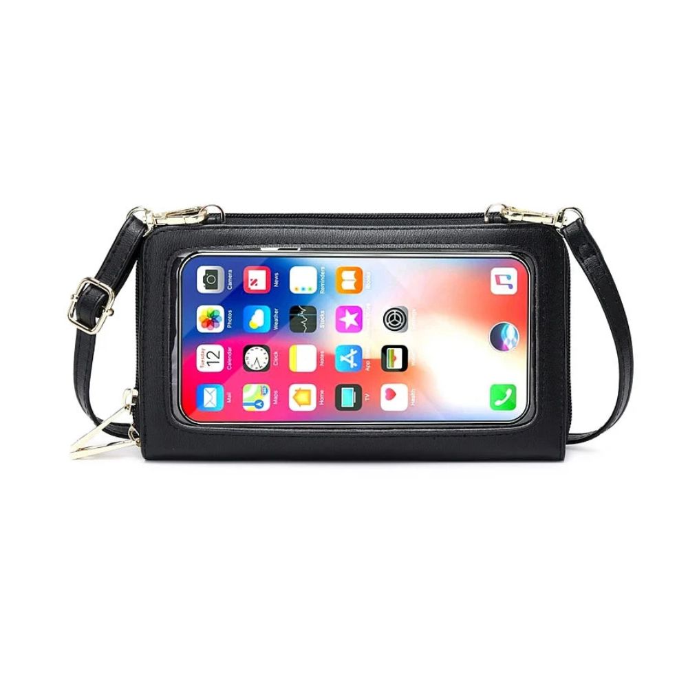 Vinly | RFID Blokkerende Touchscreen Crossbody Paspoorthouder & Reistas
