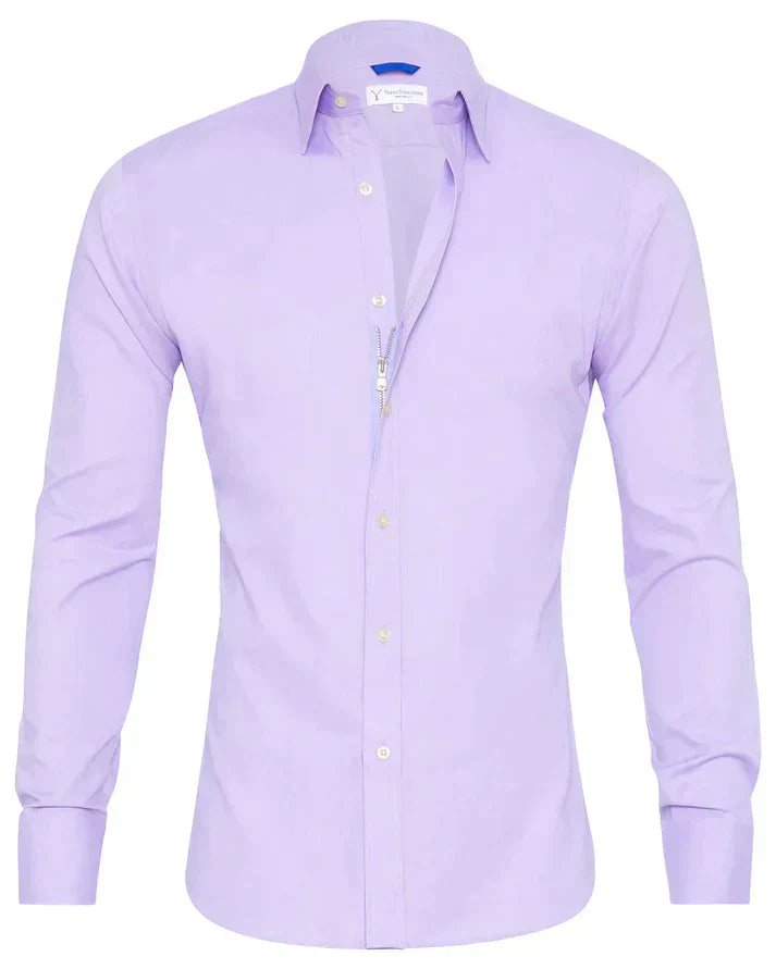 Jeroen | Slim-fit Overhemd met Stretch en Knoopsluiting