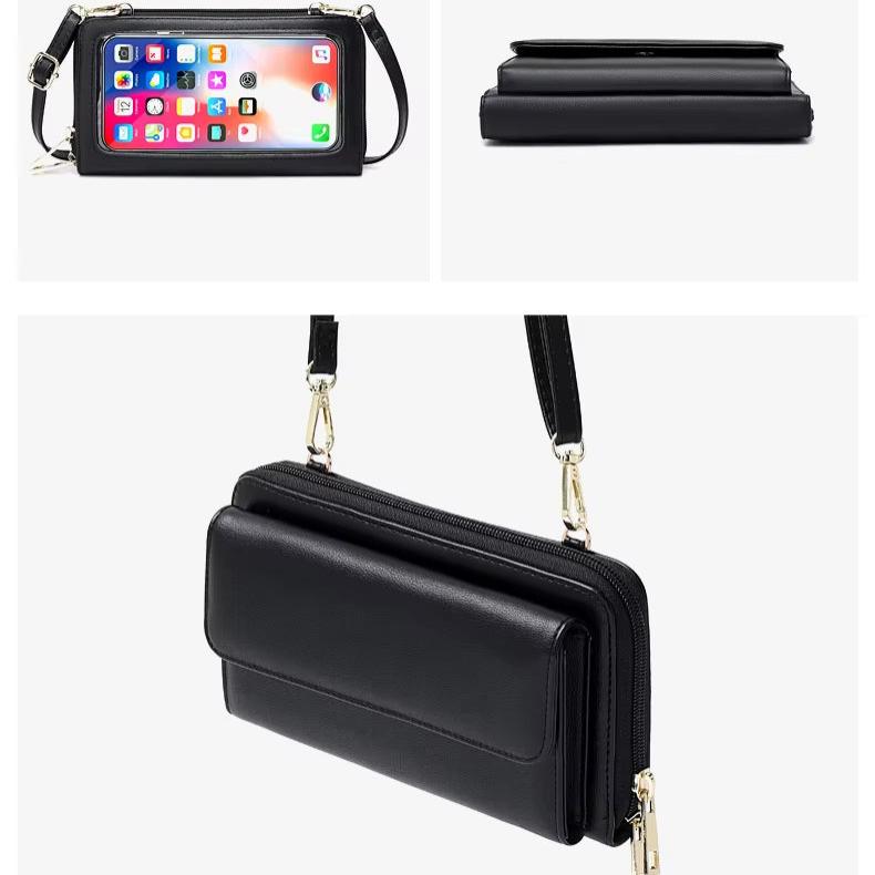 Vinly | RFID Blokkerende Touchscreen Crossbody Paspoorthouder & Reistas