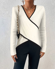 Danielle| Luxe V-hals Trui Herfst
