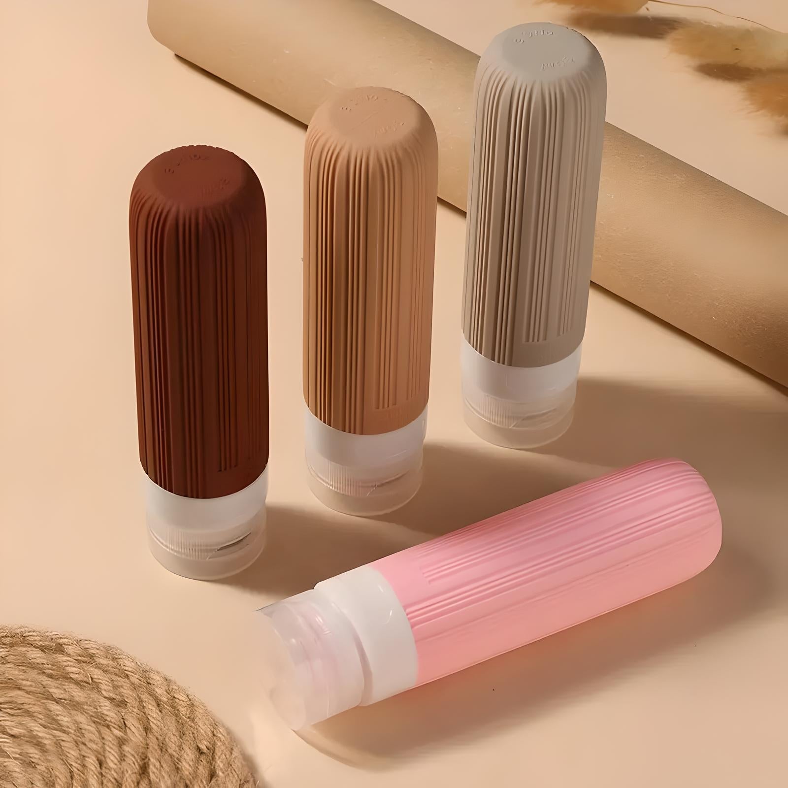 Reisflesjes voor Toilettas | 4 Stuks