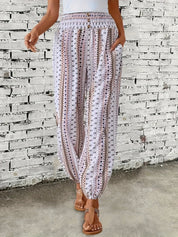 Faye | Hoog-Taille Printbroek – Instant Boho Vibe