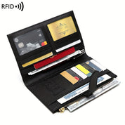 Voyager RFID-Paspoort Portemonnee | Stijlvolle en Veilige Reishouder