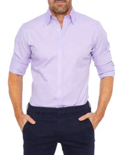 Jeroen | Slim-fit Overhemd met Stretch en Knoopsluiting