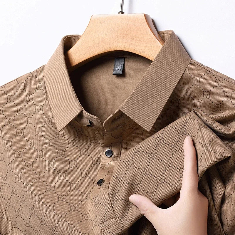Yacht | Polo Deluxe Heren met Patroon