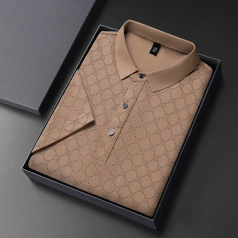 Yacht | Polo Deluxe Heren met Patroon