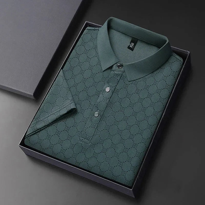 Yacht | Polo Deluxe Heren met Patroon