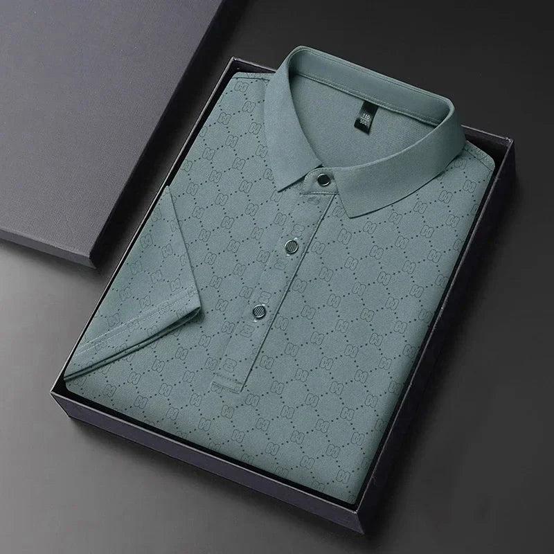 Yacht | Polo Deluxe Heren met Patroon