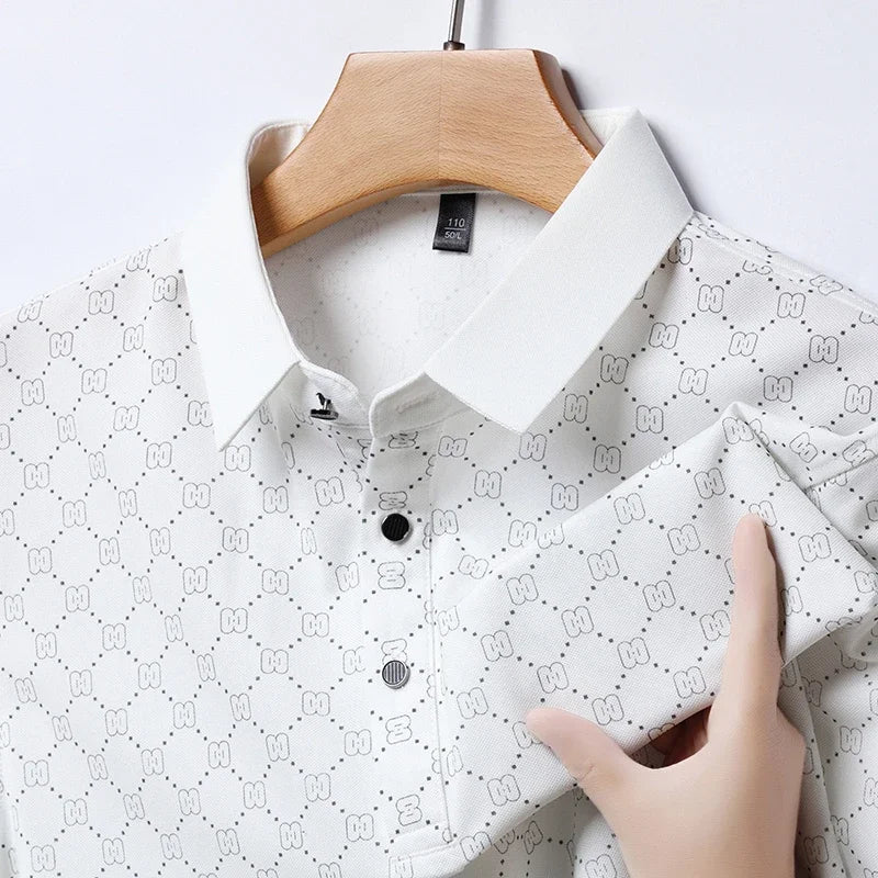 Yacht | Polo Deluxe Heren met Patroon