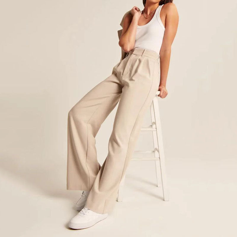 Tanya | Wijde Pijpen Broek Pantalon Dames