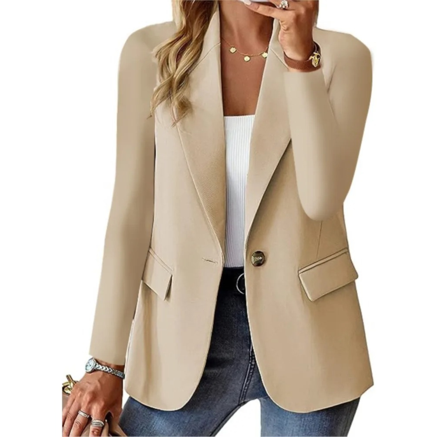 Trisha | Elegante Dames Blazer voor Elke Gelegenheid