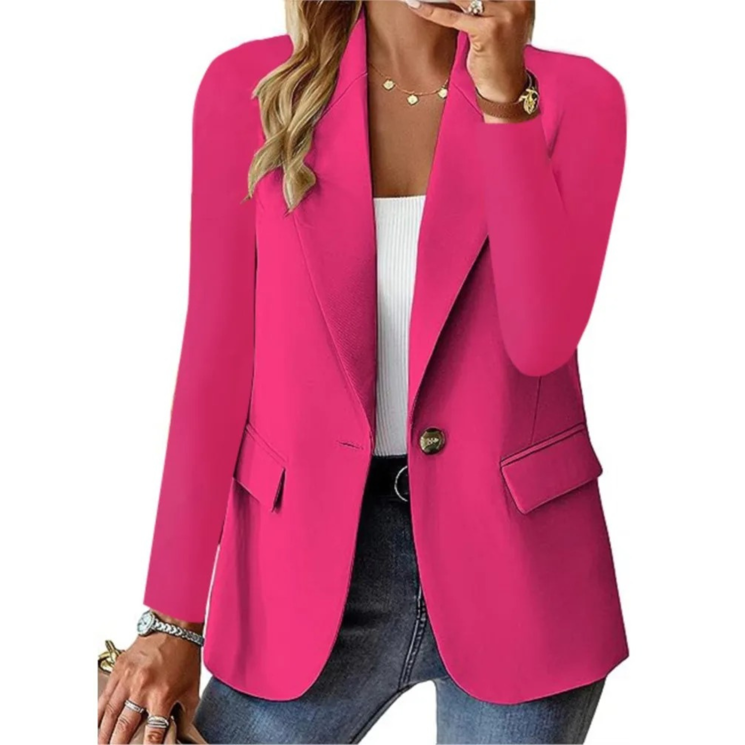 Trisha | Elegante Dames Blazer voor Elke Gelegenheid
