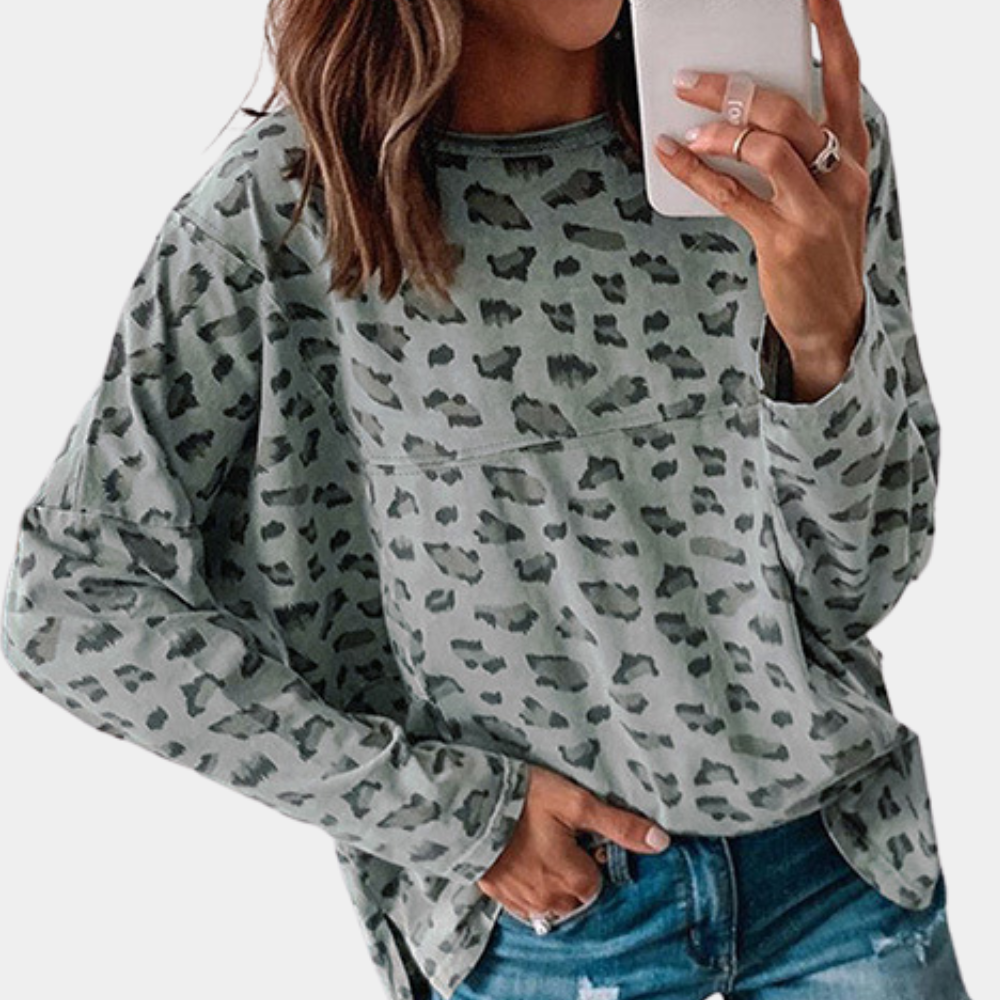 Carline | Stijlvolle en casual damestrui met print