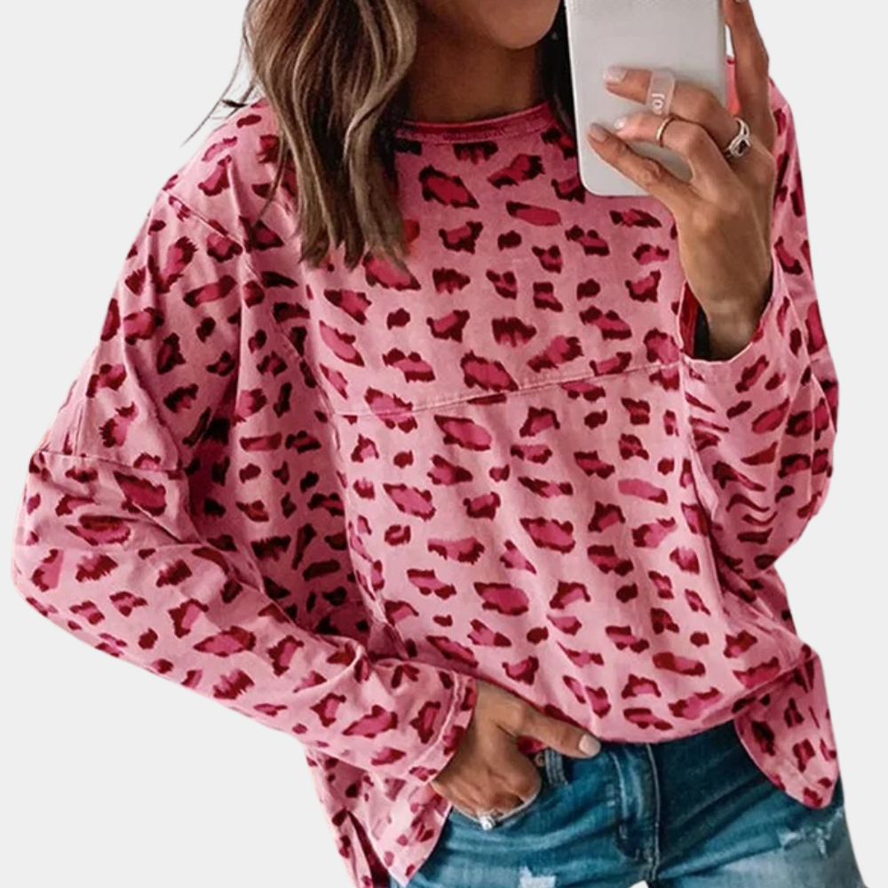 Carline | Stijlvolle en casual damestrui met print