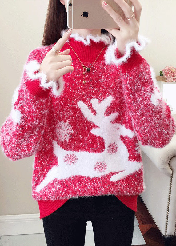 Angel | Warme Casual Damestrui met Ruches kerst stijl