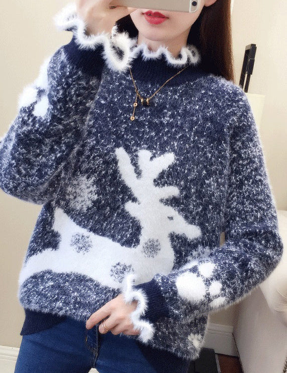 Angel | Warme Casual Damestrui met Ruches kerst stijl