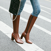 Amber | Luxe Ritslaarzen – Stijlvolle Statement Schoenen