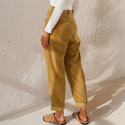 Liza | Casual Rib Broek