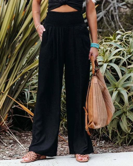 Ava | Zomerse Broek met Hoge taille
