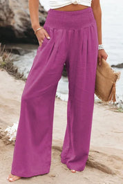 Ava | Zomerse Broek met Hoge taille