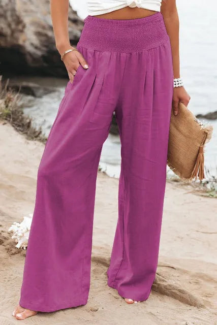 Ava | Zomerse Broek met Hoge taille