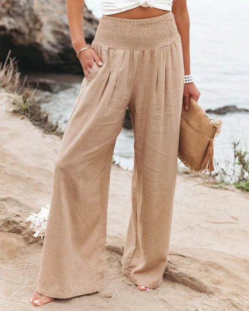 Ava | Zomerse Broek met Hoge taille