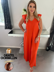 Maya | Jumpsuit Wijde Pijpen