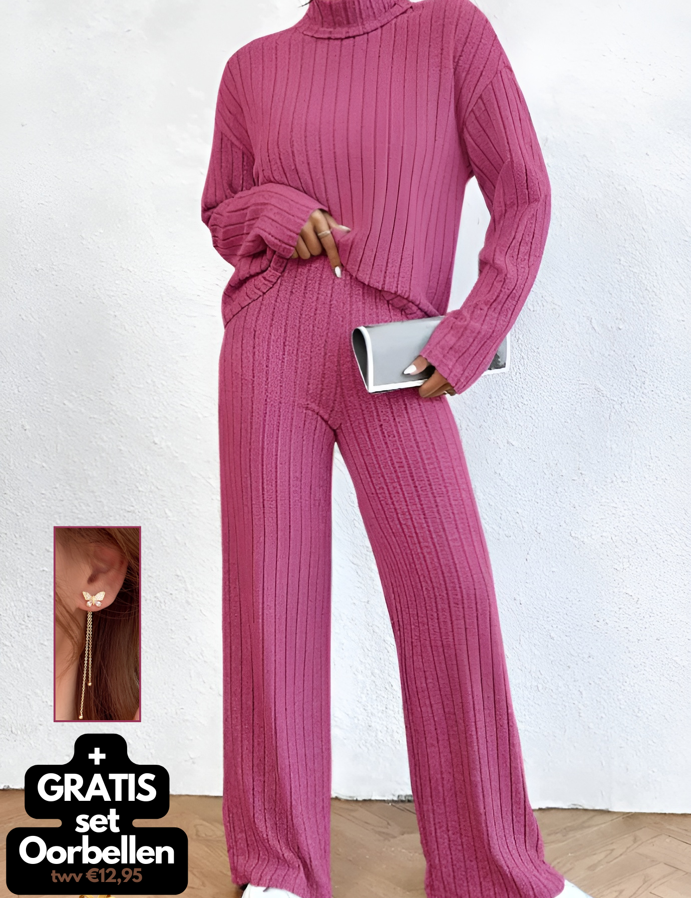 Margaux | 2-delige gebreide Coltrui met Broek